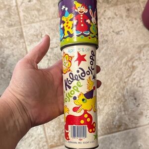 Colorful vintage 1980 Kaleidoscope Toy for Kids